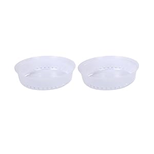 Signoraware Salad/Fruit Cover Set, Set of 2, Clear