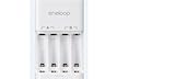 eneloop 4-Position Ni-MH Rechargeable Battery Charger (white)