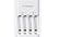 eneloop 4-Position Ni-MH Rechargeable Battery Charger (white) primary