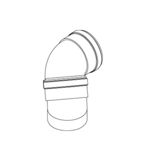 Baxi 720635501 axi/Potterton/Avante Offset 60/100mm Adaptor