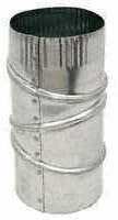 5-26-302 5" 26ga Galv Adj Elbow 90 Deg