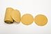 Premium Gold 6" PSA Sticky Back Sanding Discs Roll 120 Grit, Auto Body