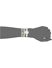 Anne Klein - Reloj de pulsera para mujer y pulsera con cristales Swarovski