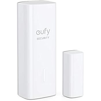 eufy Security, Entry Sensor, Detects Opened and Closed Doors or Windows, Sends Alerts, Triggers Siren, 2-Year Battery Life, Indoor-use Only, Requires HomeBase,HomeBase E, or HomeBase 2