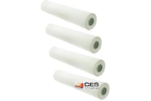 CES IMAGING 4 Rolls 30" X 150" 30-Inch X 150-Foot 20lb Bond Paper 2-in Core