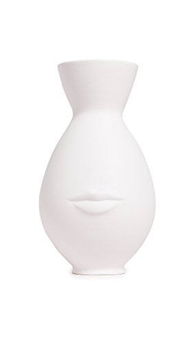 Jonathan Adler Women's Mr. & Mrs. Muse Vase, White, One Size