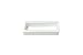 26mm White Watch Band Strap Keeper Loop Rubber