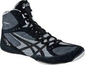 Image of ASICS Men's CAEL V5.0 Wrestling Shoe,Black/Black/Silver,10.5 M US