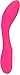 pure love G-Spot Silicone Vibrator, Rechargeable, Water-Resistant and Multi Function, Adult Sex Toy, Pink