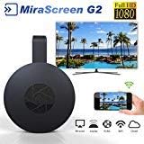 Chromecast 2nd Generation HDMI Media Video Digital Streamer Dongle 1080P HD High Speed HDMI Wireless Display Dongle for TV Android/Mac/iOS/Windows