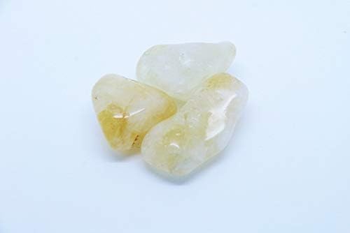Natural Large Healing Crystal Tumble Stone Chakra Reiki (Citrine Quartz)
