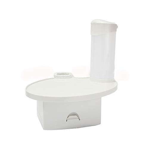 Imcolorful 3in1 Dental Chair Tray Table Post Mounted Tray with Tissue Box and Disposable Cup case Dental Chair Accessories