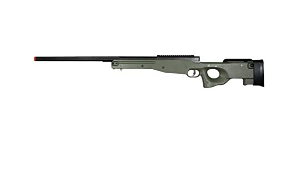 Amazon Com Well Mb01 Airsoft Sniper Rifle Od Green Sports Outdoors
