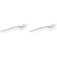 Dixie 6.104" Medium-Weight Polystyrene Plastic Fork by GP PRO (Georgia-Pacific), White, FM217, (Case of 1,000), 1 box of 1000 (Pack of 2)