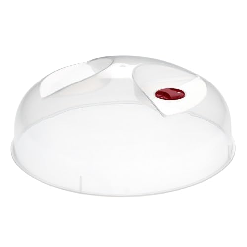 BELL FOR MICROWAVE WITH VALVE RUBY WINE D25CMXH10CM