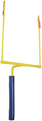 First Team Gridiron Express Aluminum Goalpost44; Post Pad &amp; Mini Streamers44; Columbia Blue