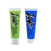 Zinka Colored Nosecoat Zinc Oxide Based Water Resistant 2 Pack Bundle 0.6 Ounce Tube - Blue Green