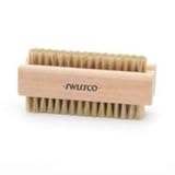 Swissco Wooden Natural Bristle Nail Brush, 1 ea