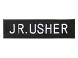 Badge-Jr Usher-Pin Back (5/8 x 2)-Plastic