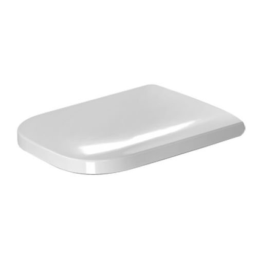Duravit 0064590000 Happy D.2 Collection Rectangular Toilet Seat with