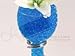 JellyBeadZ Brand - 8oz -Almost 15,000 Water Bead Gel - Heat Sealed Bag- Water Pearls Gel Beads- Wedding & Event Centerpieces - Blue