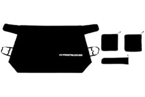 Frost Blocker Winter Windshield Cover – Universal Fit Car Snow and Ice Protector with Side Mirror Covers & Wiper Blade Guard 