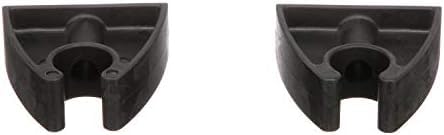 Attwood 7571L7 Pole Light Storage Clip, Holds ¾-Inch-Diameter Poles, 2 Inches L x 1 ½ Inches H, Black Plastic (Pack of 6) Image