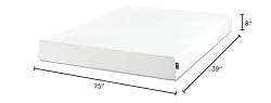 ZINUS 8 Inch Twin Green Tea Memory Foam Mattress