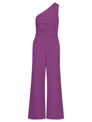APART Fashion One-Shoulder Overall Combinaison à Une épaule, Lilas, 42 Femmes