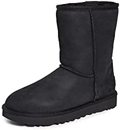 Amazon.com | UGG Men's Classic Short Weather Hybrid Boot, Black