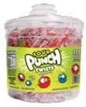American Licorice 4 Flavor Sour Punch Twist Candy, 10 Ounce -- 12 per case.