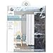 American Dream Home Goods Curtain AD388-CL Shower Liner, Clear