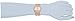 Anne Klein AK Women's 109270CMRG Diamond Accented Rosegold-Tone Multi Chain Bracelet Watch