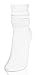Womens Fashion Slouch Socks 3pairs(1pack) White, one size