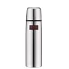 Thermos 4019.205.075 Thermosfles Light & Compact, roestvrij staal gematteerd 0,75 l, vaatwasserbestendig, 18 uur warm…