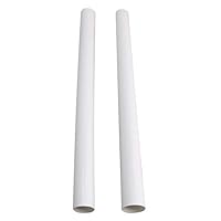 bstinay 2 Pieces 1.26x17.52inch Extension Wand Rod Tube Pipe Pole for Vacuum Cleaner