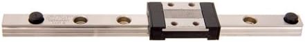 SKF USA Inc SKF-0 Miniature Profile Rail Guide 20mm x 32mm Long Carriage(1), 80mm Long Rail