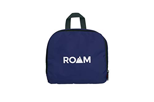Roam Packable Backpack - Lightweight Foldable Daypack Water-Resistant, 25L, Durable Tear-Resistant Nylon Weave - Daypack for Travel, Hiking, Backpacking, Camping, Outdoors, Beach, (Navy)
