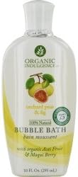 ORGANIC INDULGENCE, BUBBLE BTH,OG2,PEAR & FIG 10 OZ EA 1