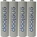 4 Pack AAA Panasonic Eneloop 4th Generation NiMH Pre-Charged Rechargeable 2100 Cycles Batteries + Free Battery Holder