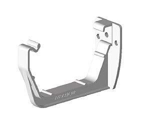 Pack of 3 x FreeFlow FRR609W 112mm Half Round Gutter Fascia Bracket White