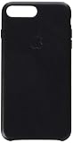 Apple iPhone 8 Plus / 7 Plus Leather Case - Black (Renewed)