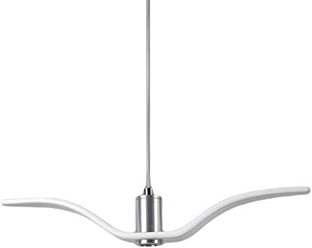 Seagull Chandelier Nordic Postmodern Simple Creative Resin Ceiling Lamp Bar Restaurant Restaurant Apparel Shop Single Iron Rope Pendant Lamp ( Color : White-C )