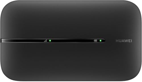 HUAWEI 4G Mobile WiFi 3 Router, Tragbarer mobiler Hotspot, mobiler Router der Kat 7 mit SIM-Karte, LTE mit 300 Mbit/s Download / 100 Mbit/s Upload, Kompatibel mit Allen SIM-Karten