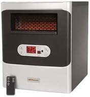 2 HeatWorX Portable Infrared Space Heaters with Air Max Efficient Flow