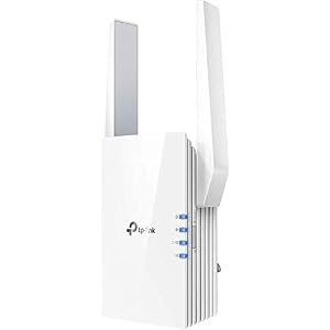 TP-Link AX1500 WiFi Extender Internet Booster, WiFi 6 Range Extender Covers up to 1500 sq.ft and 25 Devices,Dual Band up…