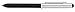 Sheaffer Quattro Metallic Black Multi-function Pen (E8937154)
