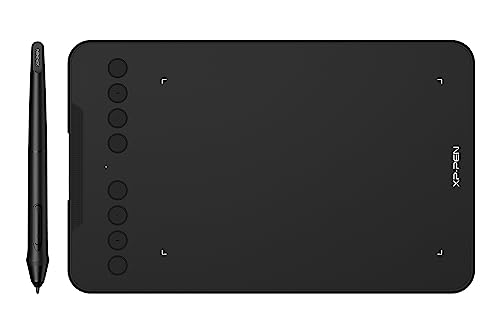 XP-PEN Deco Mini 7 Drawing Tablet Grafiktablett Pen Tablet OSU Spielen Stift Tablett mit 8 Express Tasten unterstützt Smartphone zum Fernunterricht
