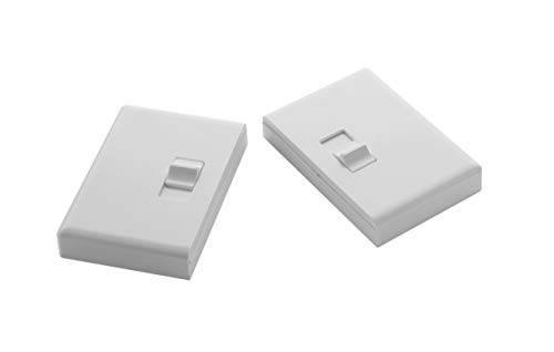 Home Automation Lighting, ZWAVE Plus Smart Switch by Ecolink, Lighting Switch Control, White Dual Toggle Style Light… - Image 2