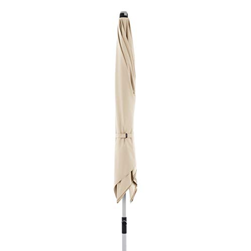 Knirps Sonnenschirm AUTOMATIC – Quadratischer Kurbelschirm – Modernes Design – Starker UV-Schutz – 240x240 cm… – Bild 7